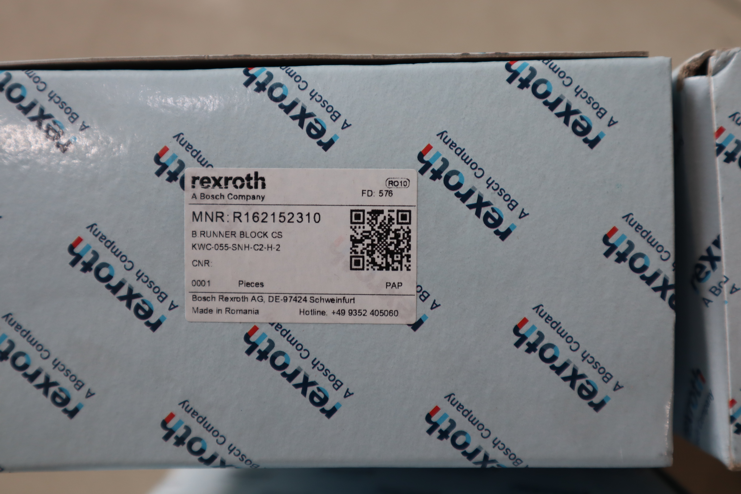 R162152310 KWC-055-SNH-C2-H-2 德国力士乐滑块