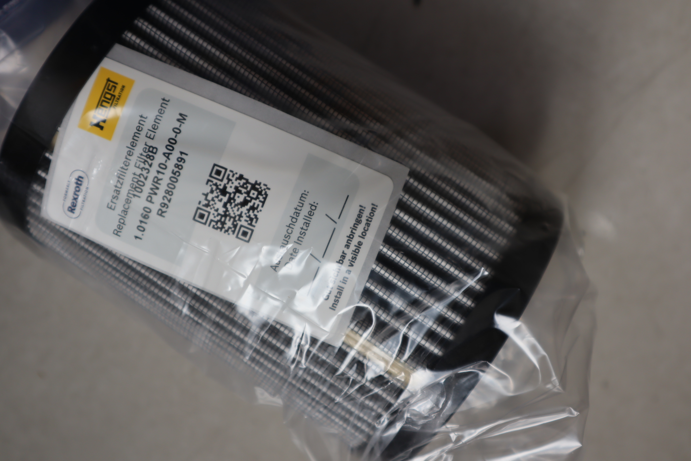 R928005891 1.0160 PWR10-A00-0-M 1002328B 汉格斯特HENGST 滤芯