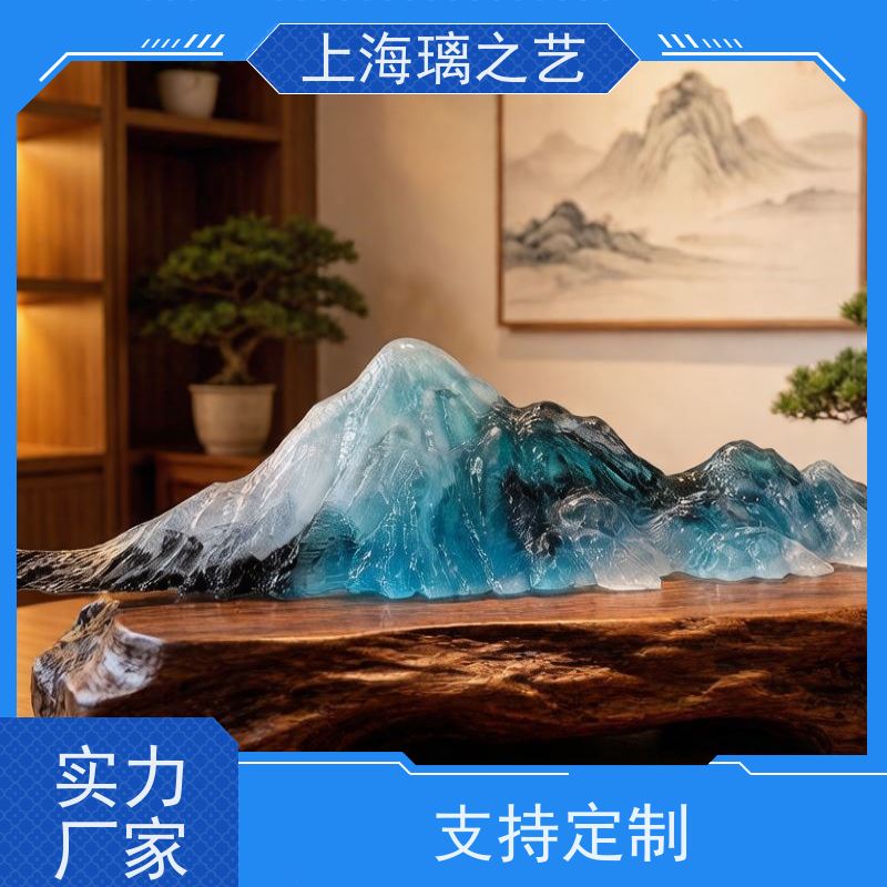 璃之艺现代艺术琉璃琉璃艺术装置定制源头工厂