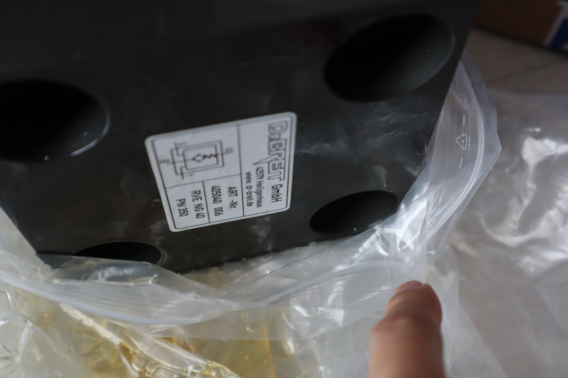 ART-NR.405040 006 DR.BREIT GMBH RVE NG40 PN 350 溢流阀
