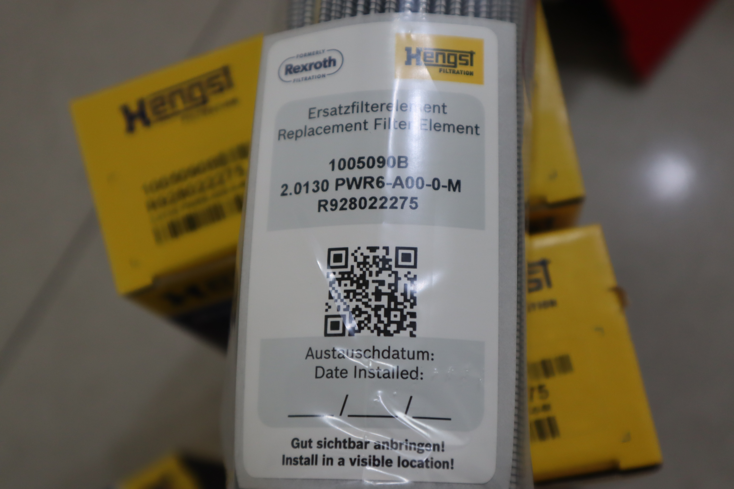 R928022275 2.0130 PWR6-A00-0-M 1005090B 汉格斯特HENGST滤芯