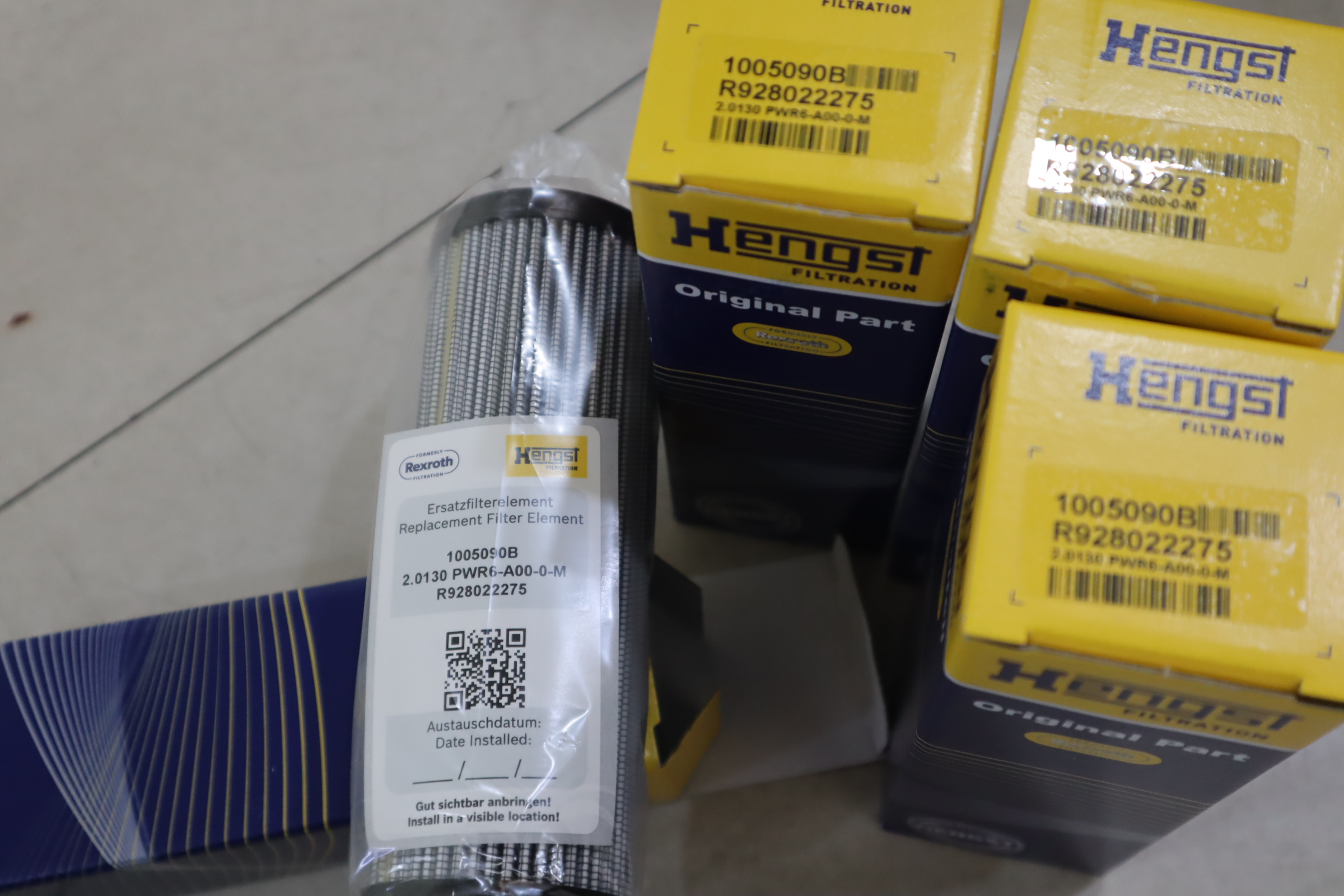 R928022275 2.0130 PWR6-A00-0-M 1005090B 汉格斯特HENGST滤芯
