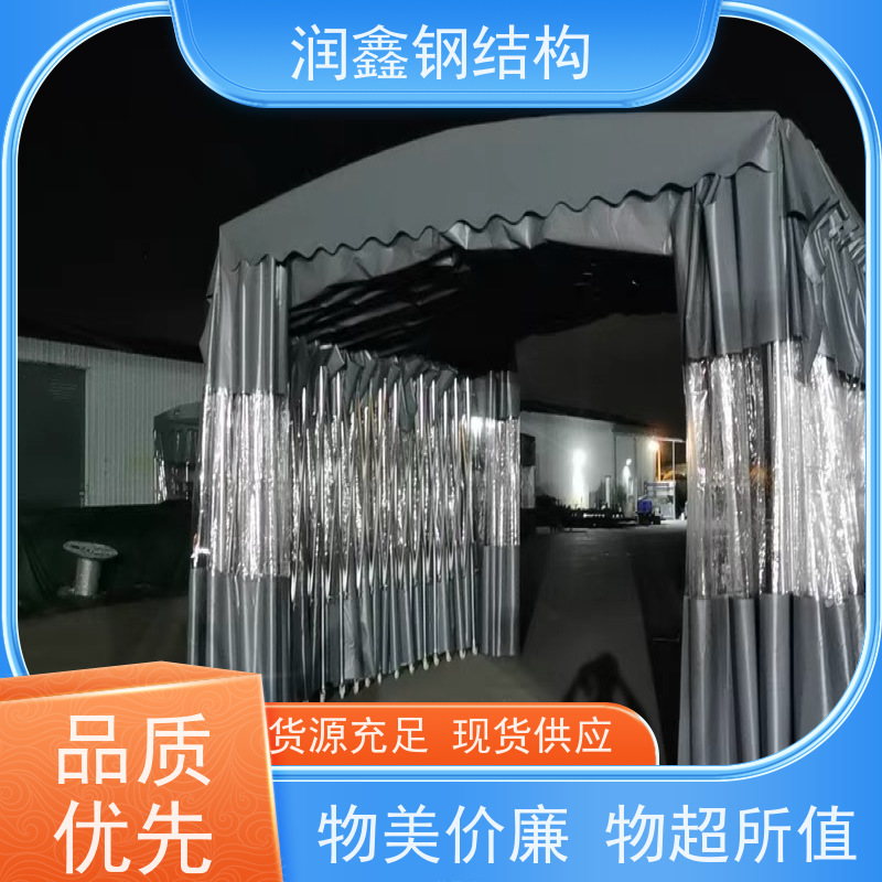 润鑫 户外可移动 电动推拉伸缩雨篷 定制 经久耐用
