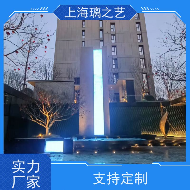 璃之艺墙面琉璃装工厂定制