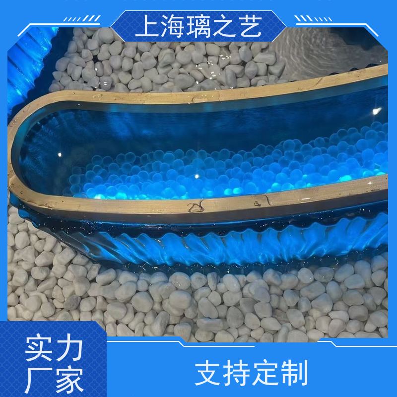 璃之艺新中式琉璃室内琉璃景观定制源头工厂