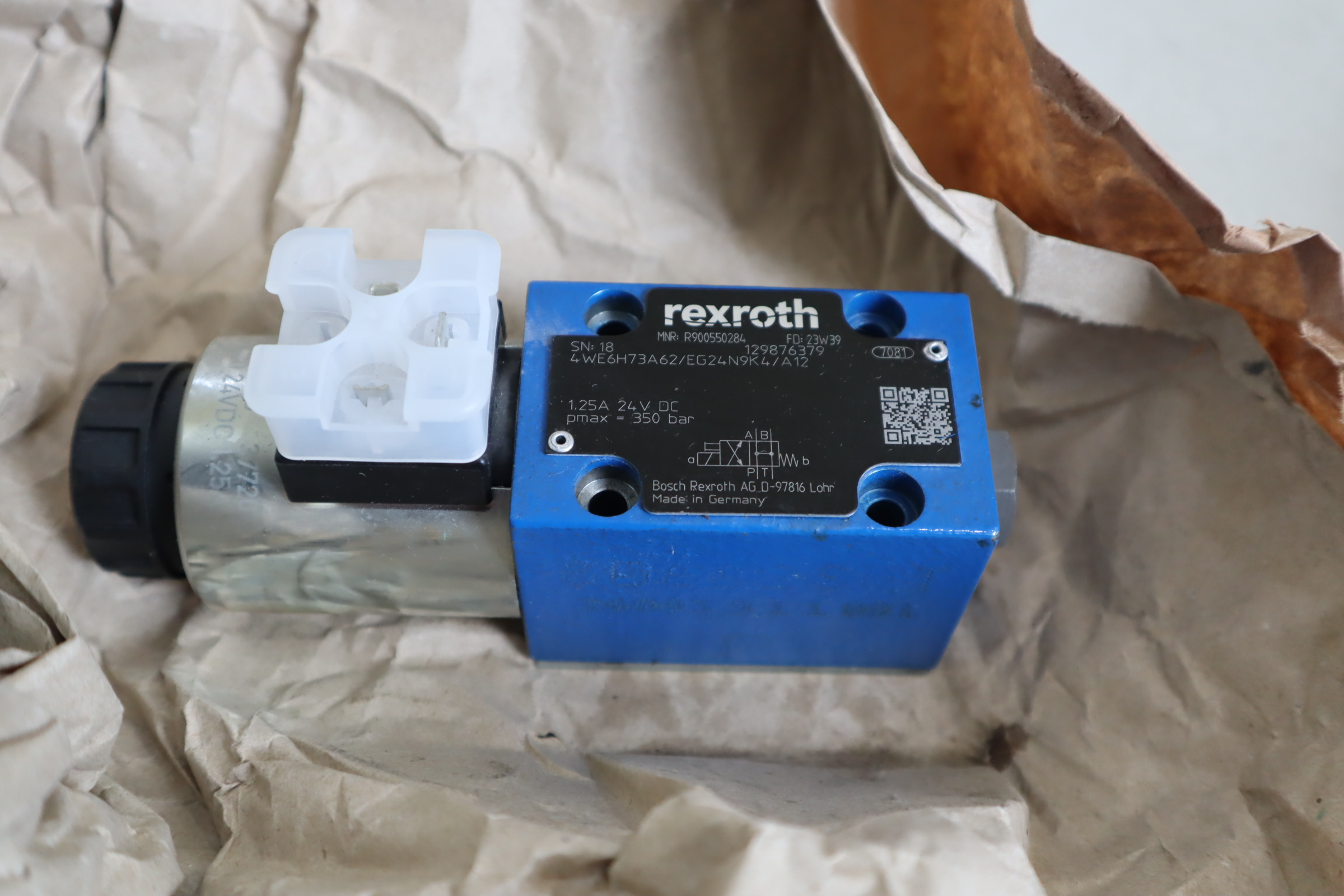4WE6H73A6X/EG24N9K4/A12 R900550284 德国REXROTH力士乐电磁阀