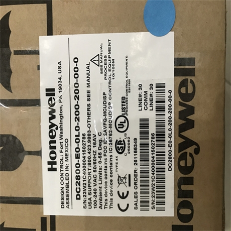 概述DC2800-EE-0L0-100-000-00-0霍尼韦尔honeywell温控器