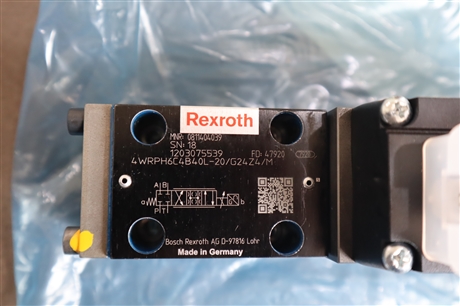 4WRPH6C4B40L-2X/G24Z4/M 0811404039 德国REXROTH力士乐比例阀