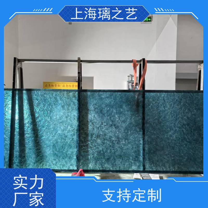 璃之艺新中式琉璃酒店琉璃软装定制工厂