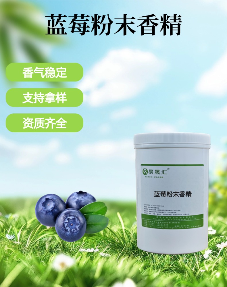 食品级蓝莓粉末香精 酸甜诱人蓝莓香气