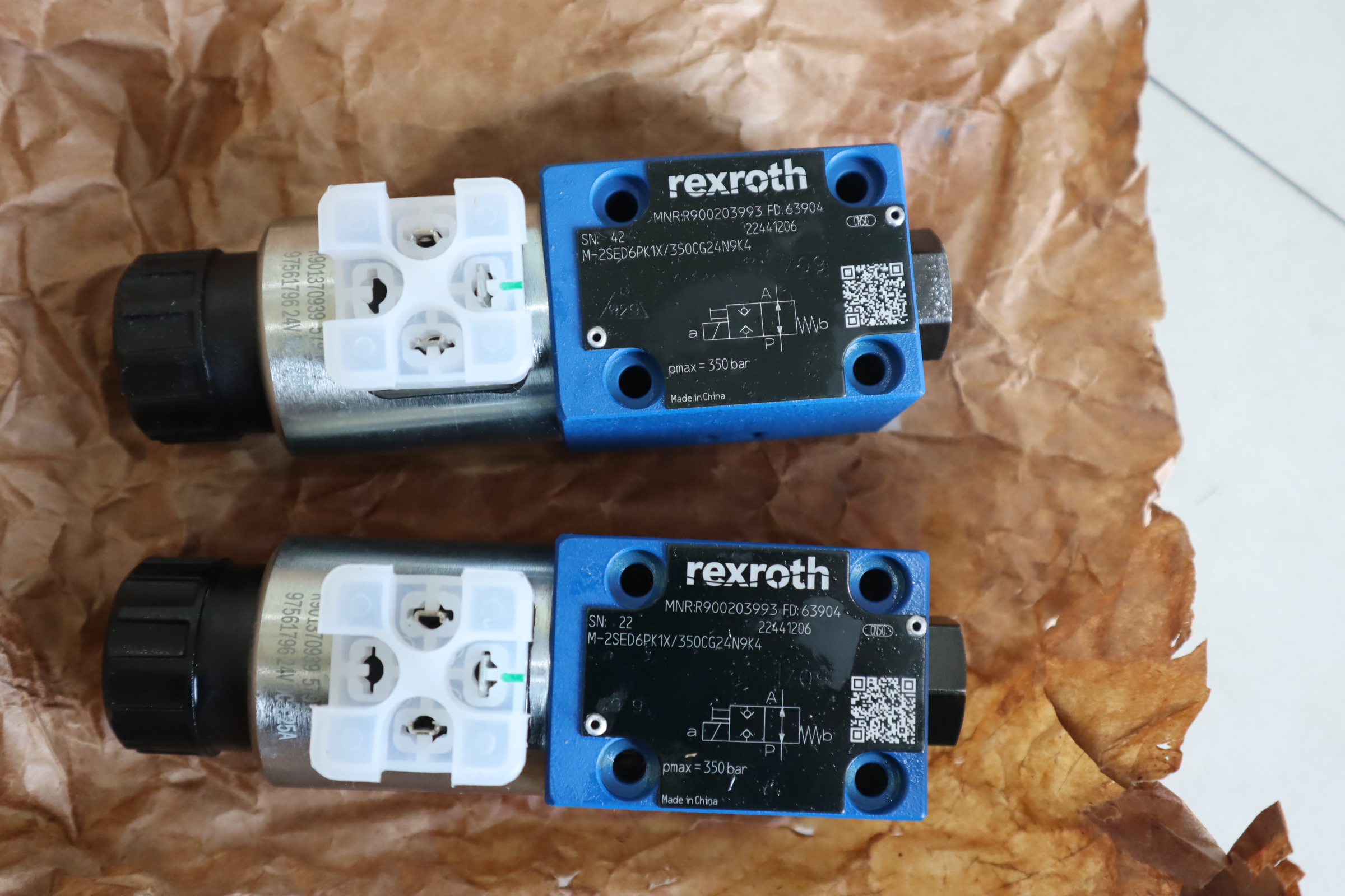 M-2SED6PK1X/350CG24N9K4 R900203993 REXROTH力士乐电磁球阀