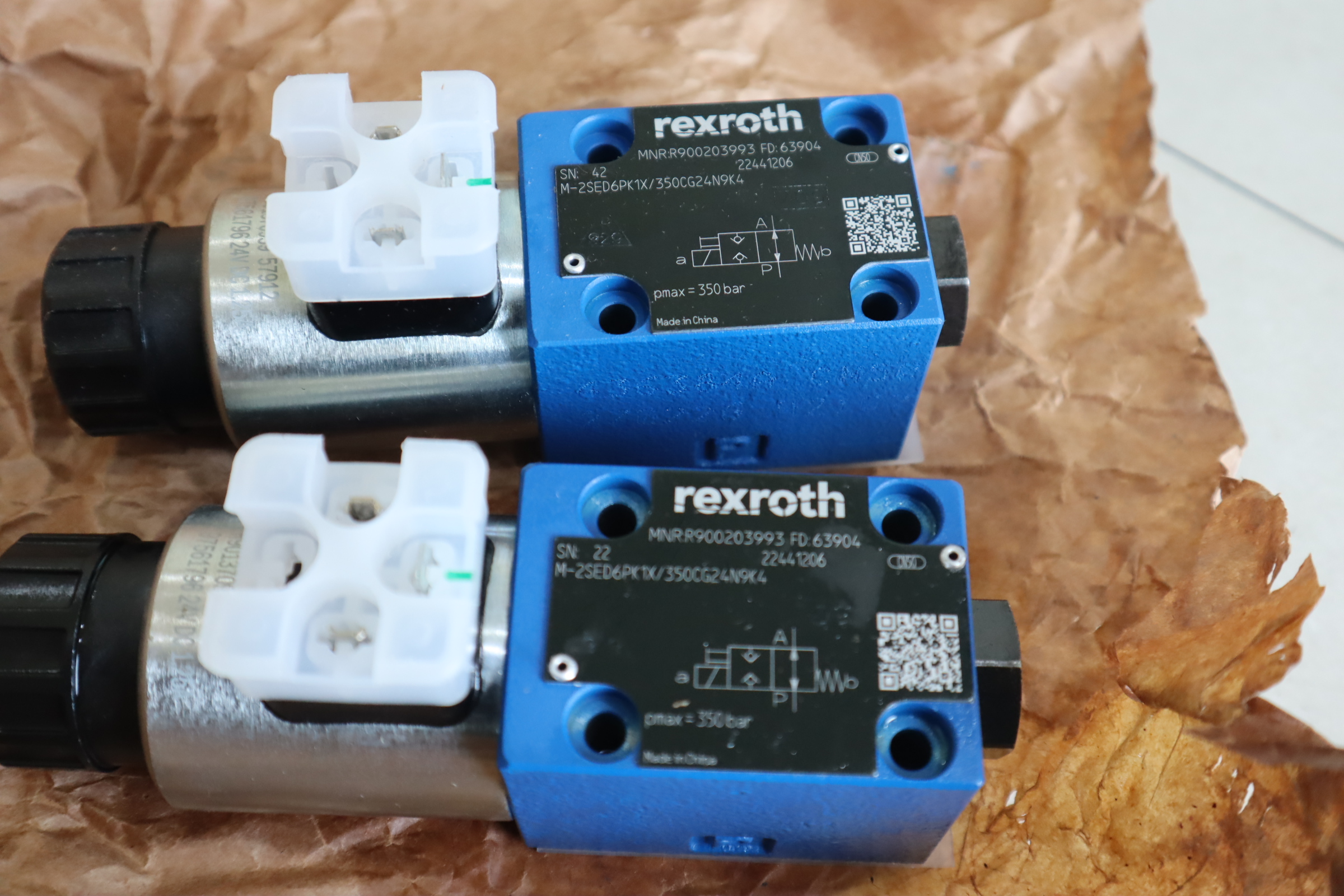 M-2SED6PK1X/350CG24N9K4 R900203993 REXROTH力士乐电磁球阀