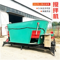 多功能饲料搅拌机 牛羊用tmr搅草机  精料混合制备机