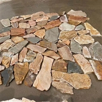 环境改造黑石英碎拼石-老条石加工形态多元