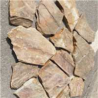 中式装饰外墙碎拼贴墙石-火山岩填料适应多样场景