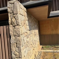 农村改造片石碎拼石-挡土墙料石加工形态多元