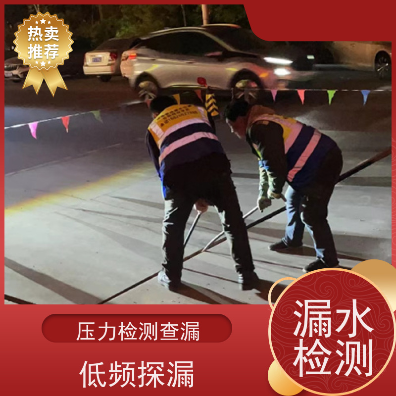 天津宁河管道漏水检测，仪器精准测漏，湿痕探漏