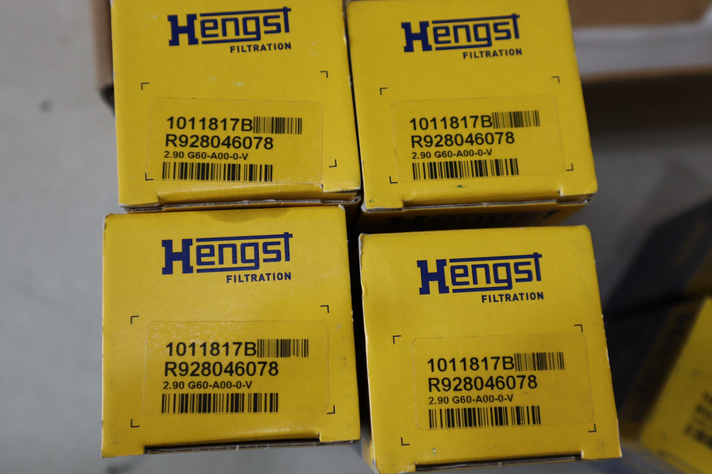 1011817B R928046078 2.90 G60-A00-0-V 汉格斯特HENGST过滤器滤芯