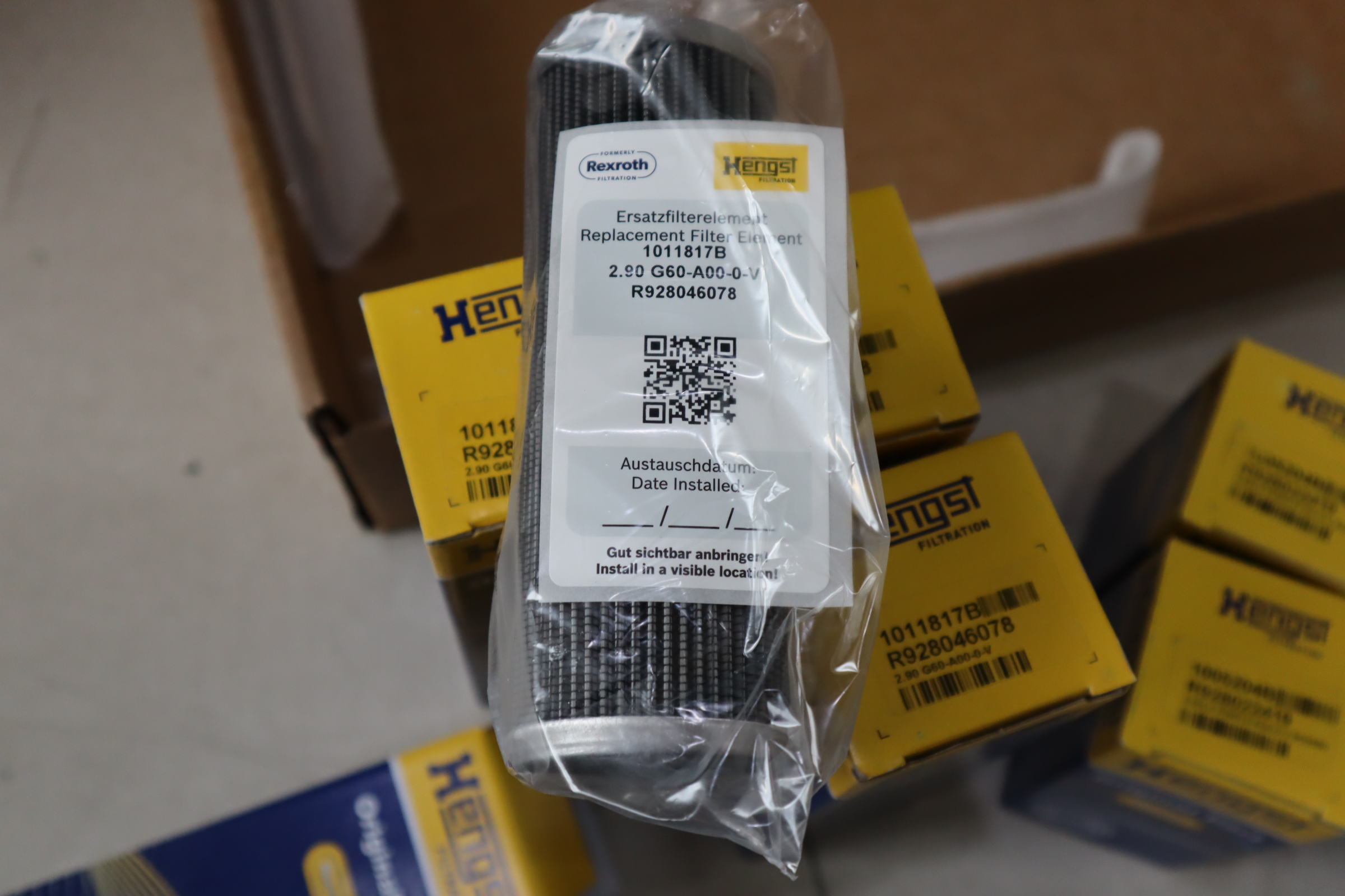 1011817B R928046078 2.90 G60-A00-0-V 汉格斯特HENGST过滤器滤芯
