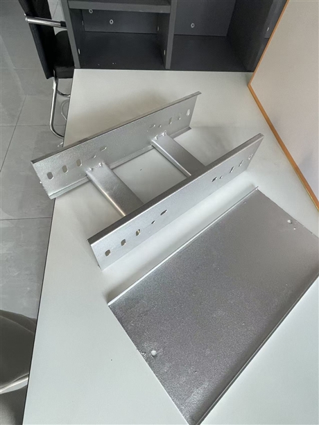 Ladder style hot-dip galvanized bridge frame