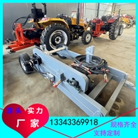 张家口-拖拉机绞磨机/504拖拉机改装绞磨机 带收绳尾架拖拉机绞磨