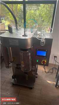 实验型喷雾干燥机 选配尾气布袋除尘，有效提高粉尘收集率