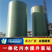 轴流泵一体化预制泵站 大流量排污 改善城市生活水环境
