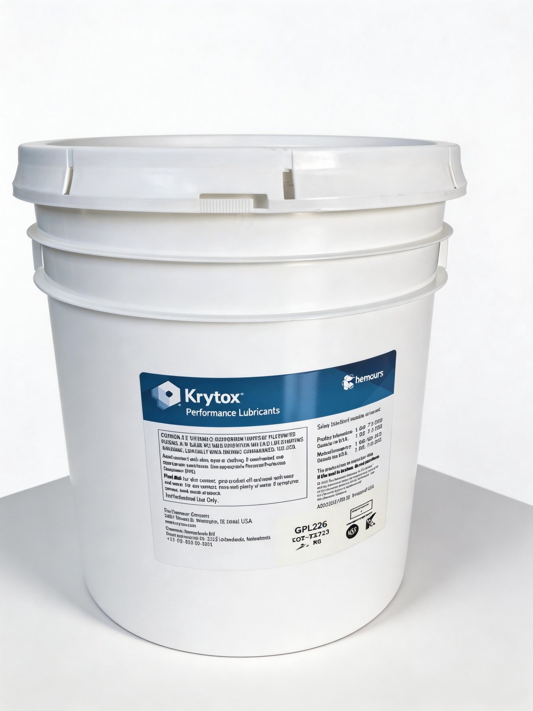 科慕工业级全氟聚醚耐高温润滑脂Krytox GPL226 20kg/桶