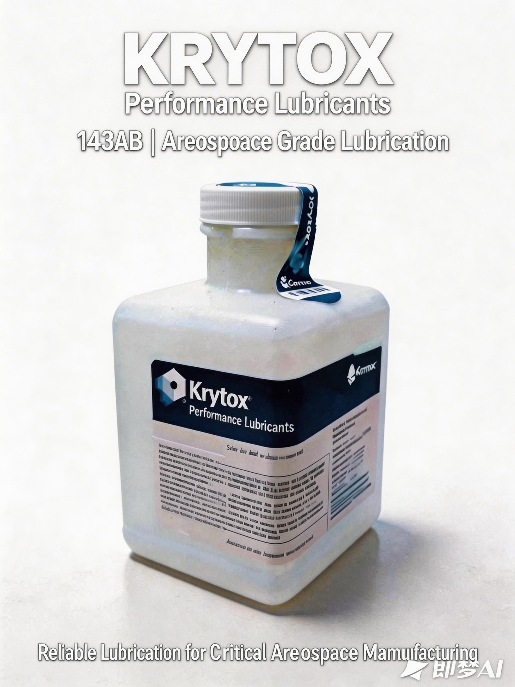 科慕工业级全氟聚醚航空级别润滑油KRYTOX 143AC 1kg/罐