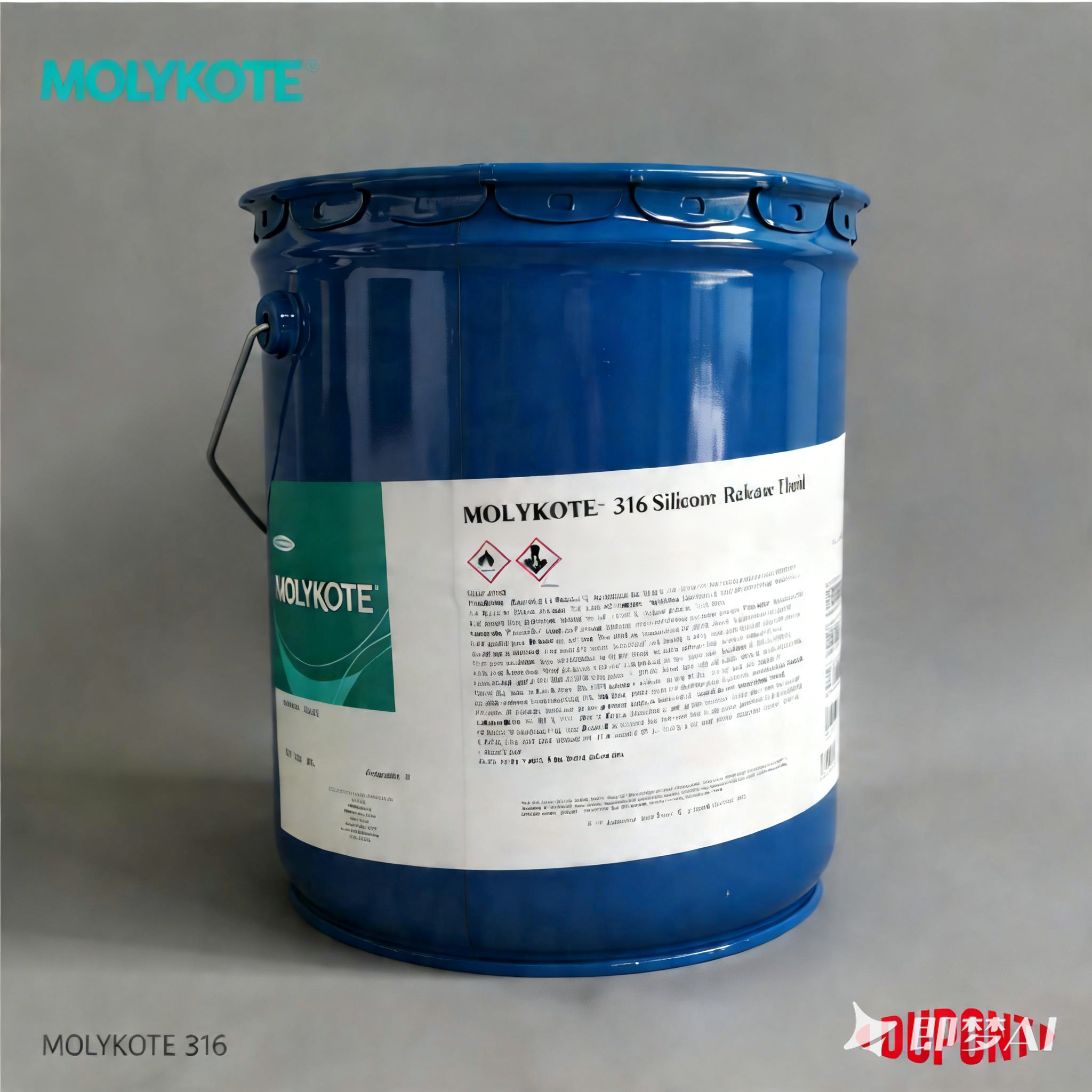 杜邦工业级高性能硅油脱模剂MOLYKOTE? 316 ，14.1Kg装