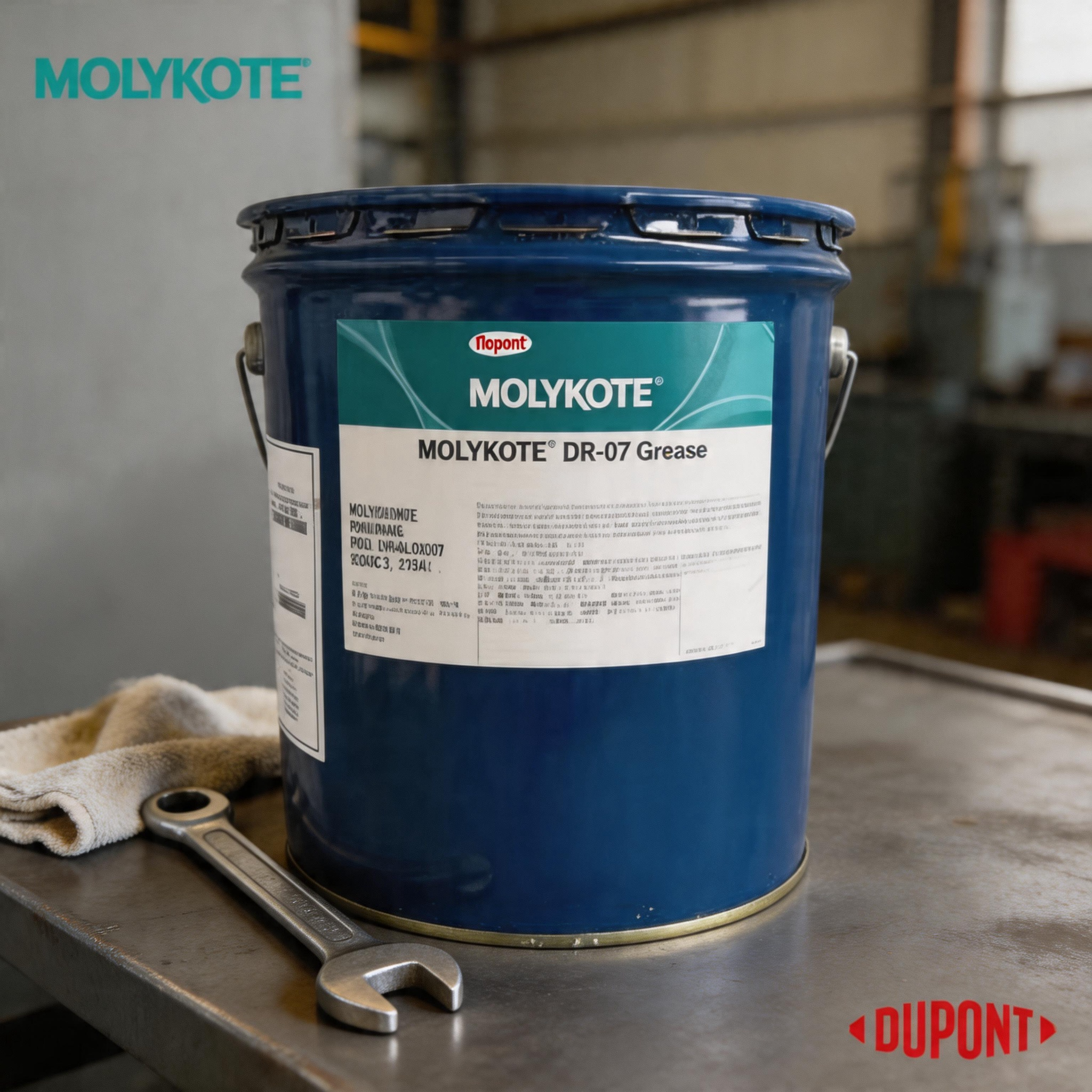 杜邦工业级高性能润滑脂MOLYKOTE? DR-07 (16kg装)