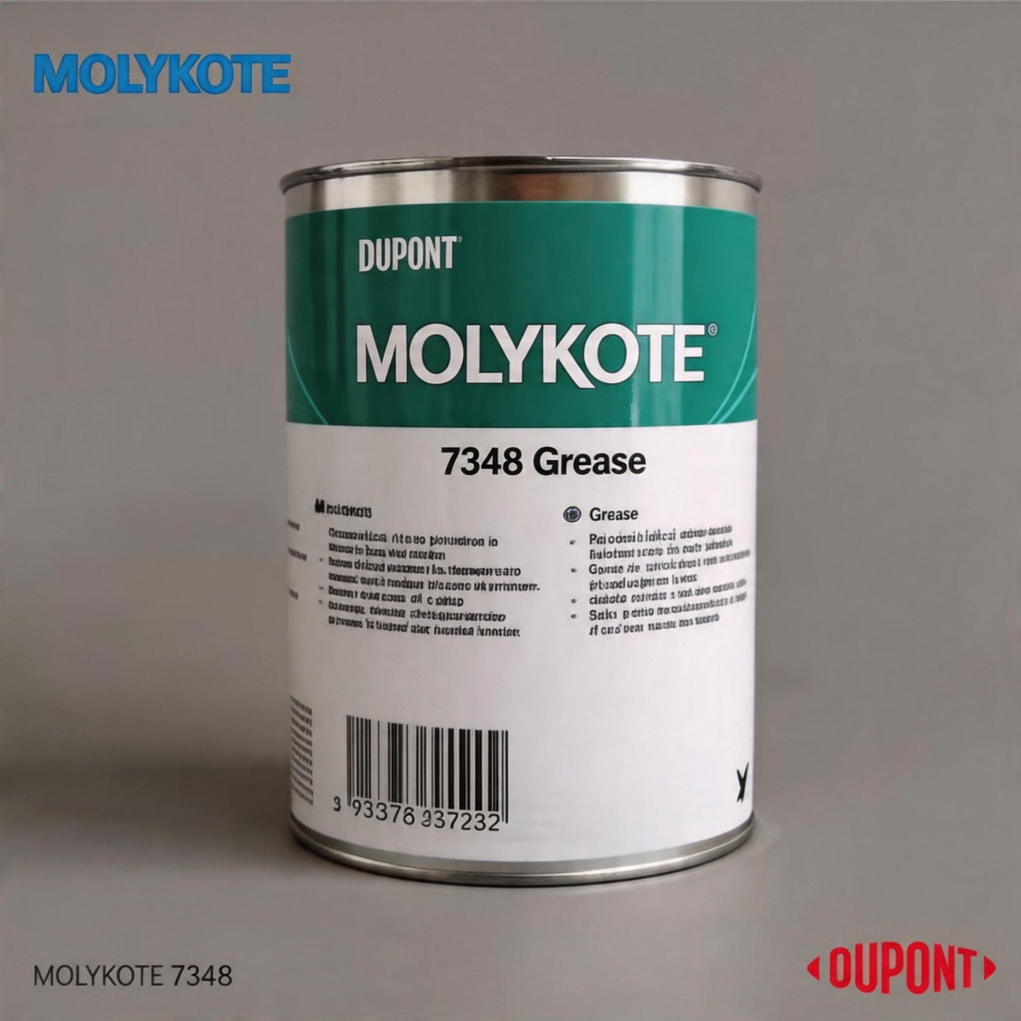 杜邦工业级高性能有机硅润滑脂MOLYKOTE? 7348 Silicone Grease 1kg装