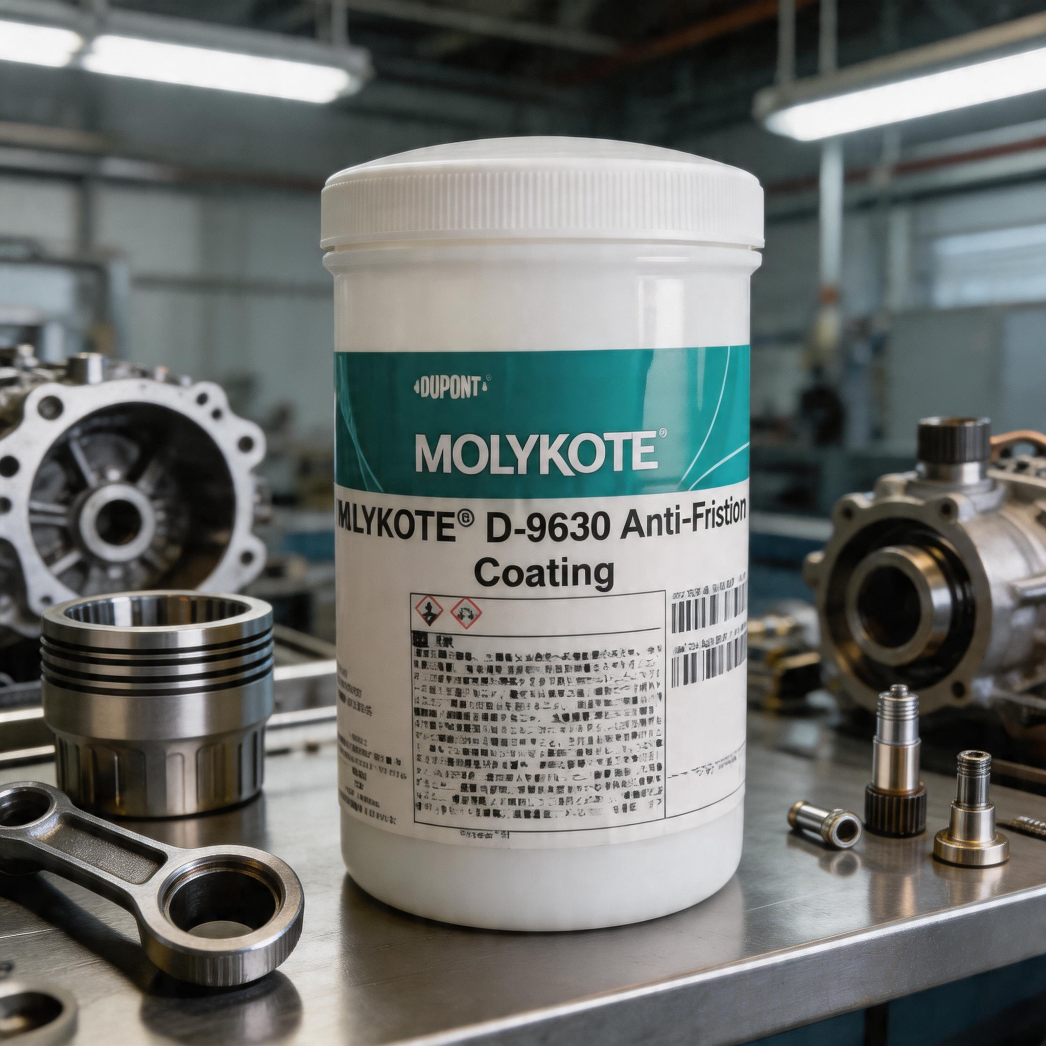 杜邦工业级高性能减磨涂层MOLYKOTE? 9630 (500g装)