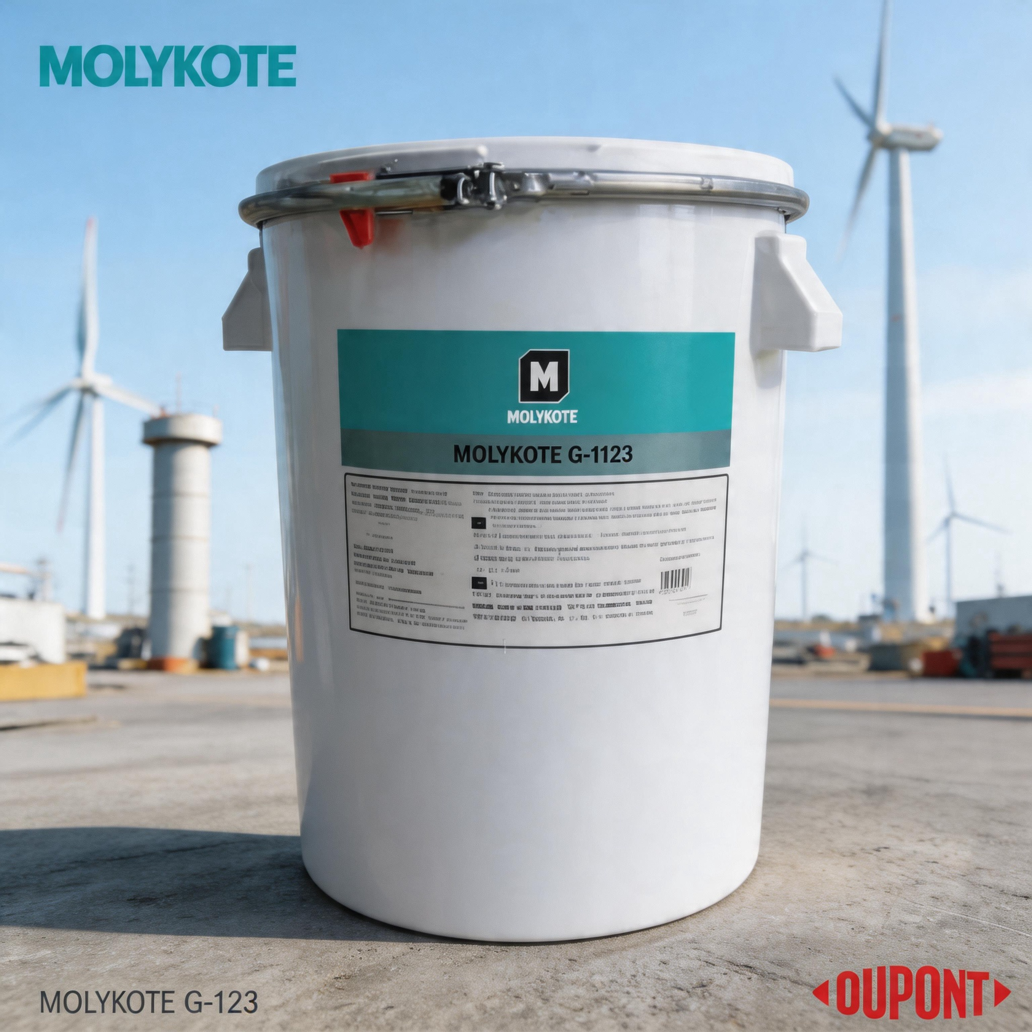 杜邦工业级高性能塑料润滑脂MOLYKOTE? G-1123 16kg装