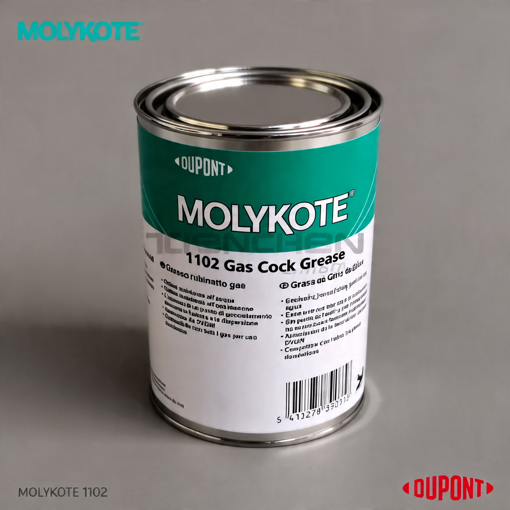 杜邦工业级高性能润滑脂MOLYKOTE? 1102 Gas Cock Grease 1kg装