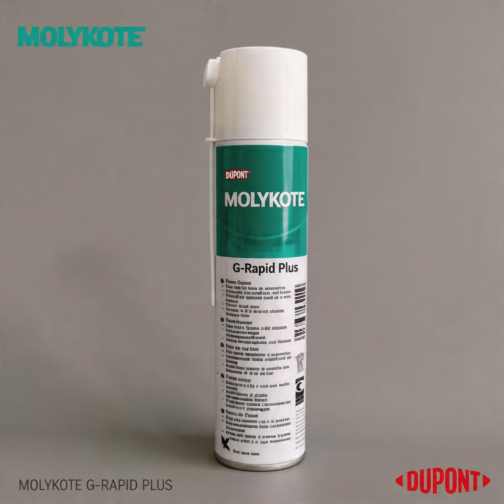 杜邦工业级耐高温二硫化钼装配油膏Molykote G-Rapid Spary 400ml装
