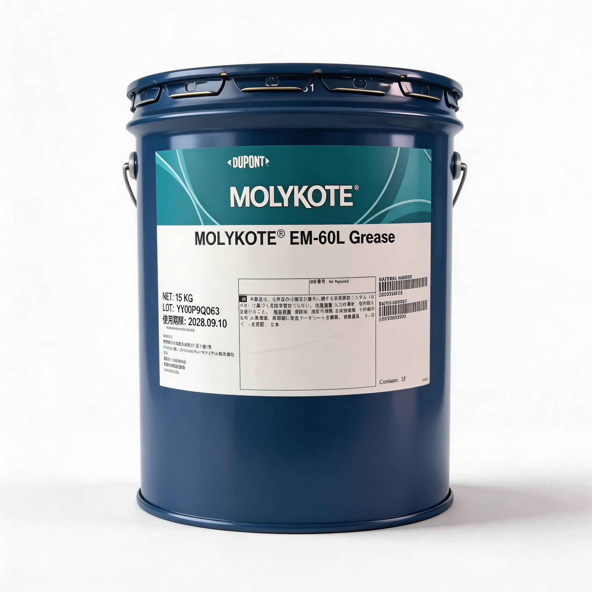 杜邦工业级高性能塑料润滑脂MOLYKOTE? EM-60L15kg装