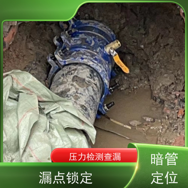 天津地下管道漏水检测，管道破损探漏，专业治渗漏