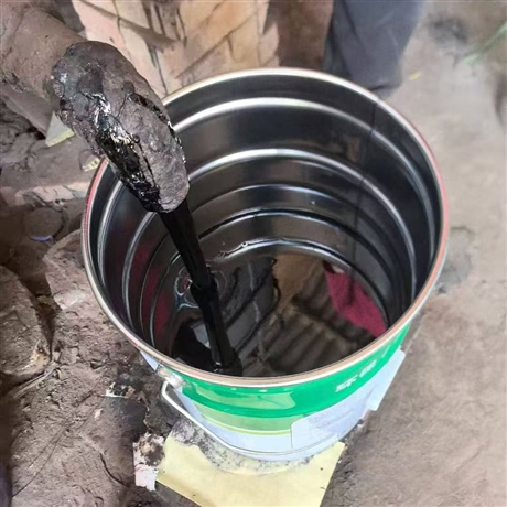 Black thick paste epoxy coal tar anti-corrosion paint has a very low odor