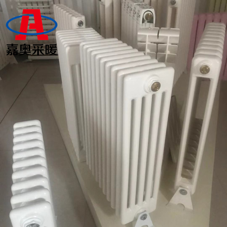 苗圃用钢管圆五柱型散热器定制