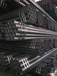 Low pressure fluid welded steel pipe