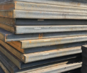 Flat plate, middle plate, patterned plate, container plate, wear-resistant plate