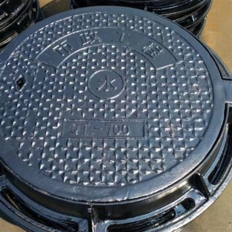 Cast iron manhole covers, municipal roads, residential areas, complete specifications, customized according to needs, easy installation from source manufacturers