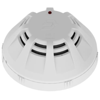 Point type photoelectric smoke and fire detector