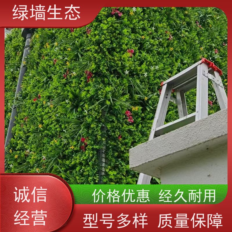 绿墙生态 立体高低差造景层次分明墙面装饰模块 人造仿真绿植墙