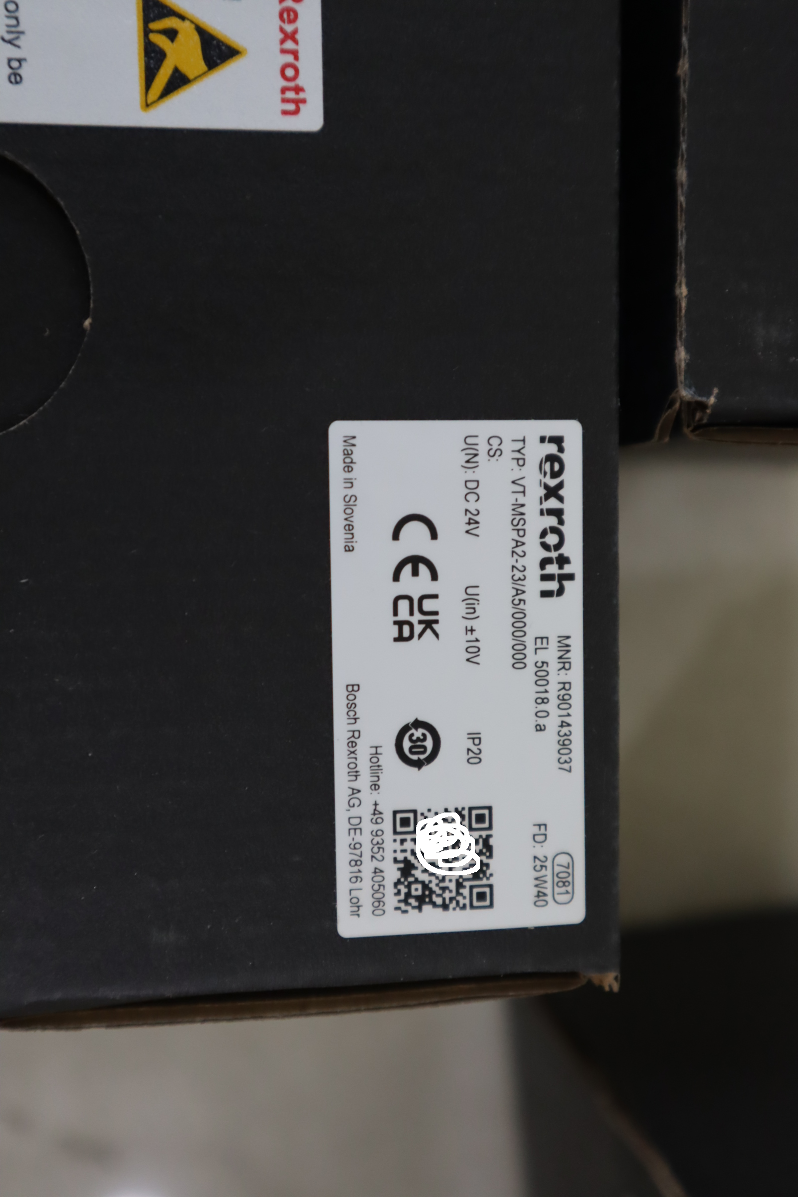 R901439037 VT-MSPA2-23/A5/000/000 力士乐REXROTH
