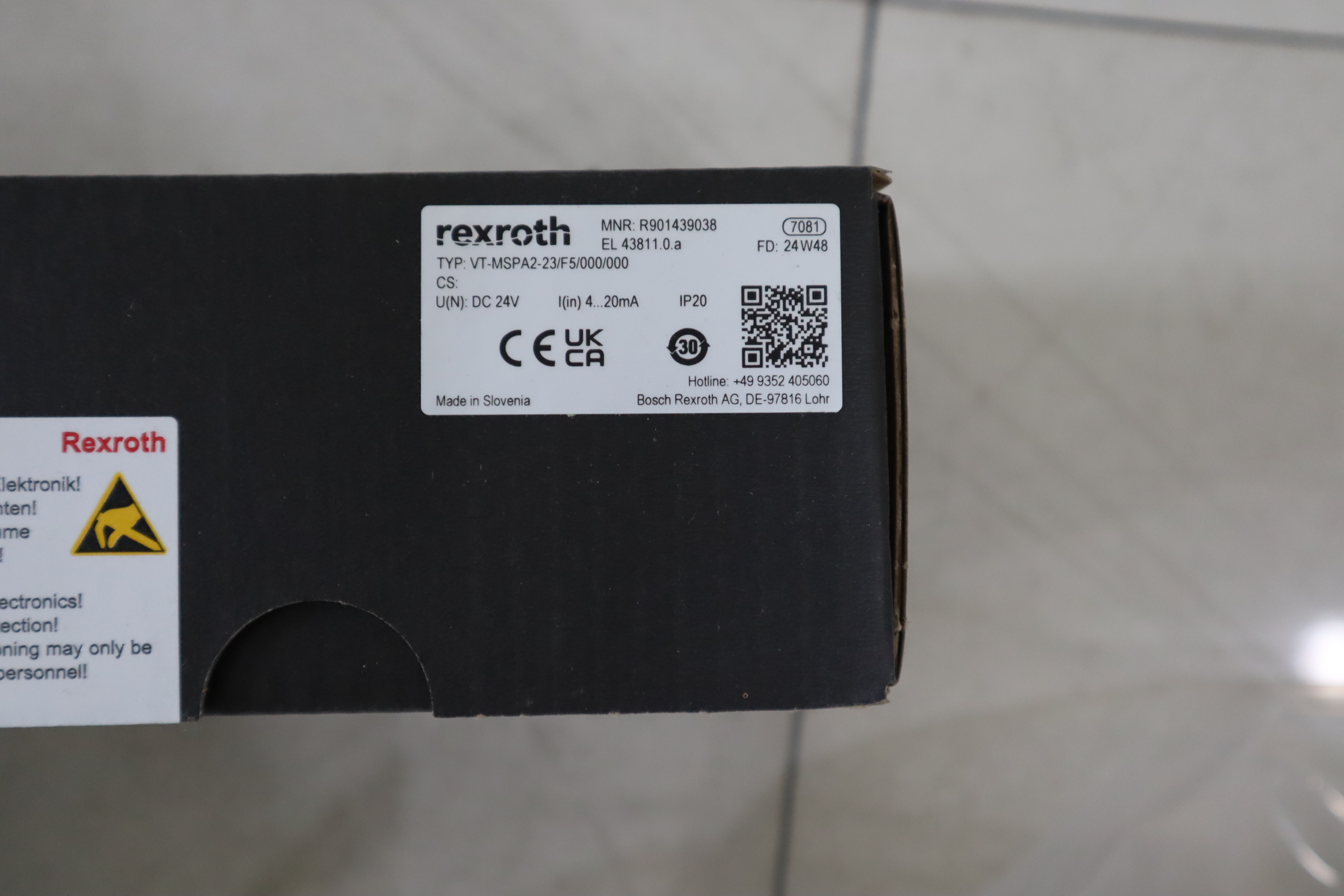 R901439037 VT-MSPA2-23/A5/000/000 力士乐REXROTH