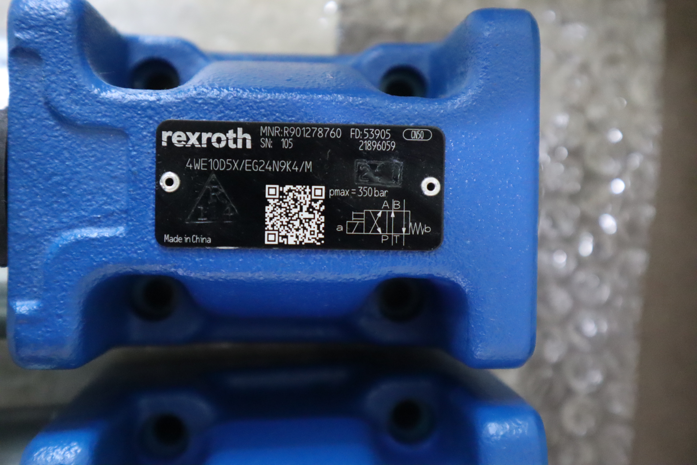 4WE10D5X/EG24N9K4/M R901278760 德国力士乐REXROTH 电磁阀