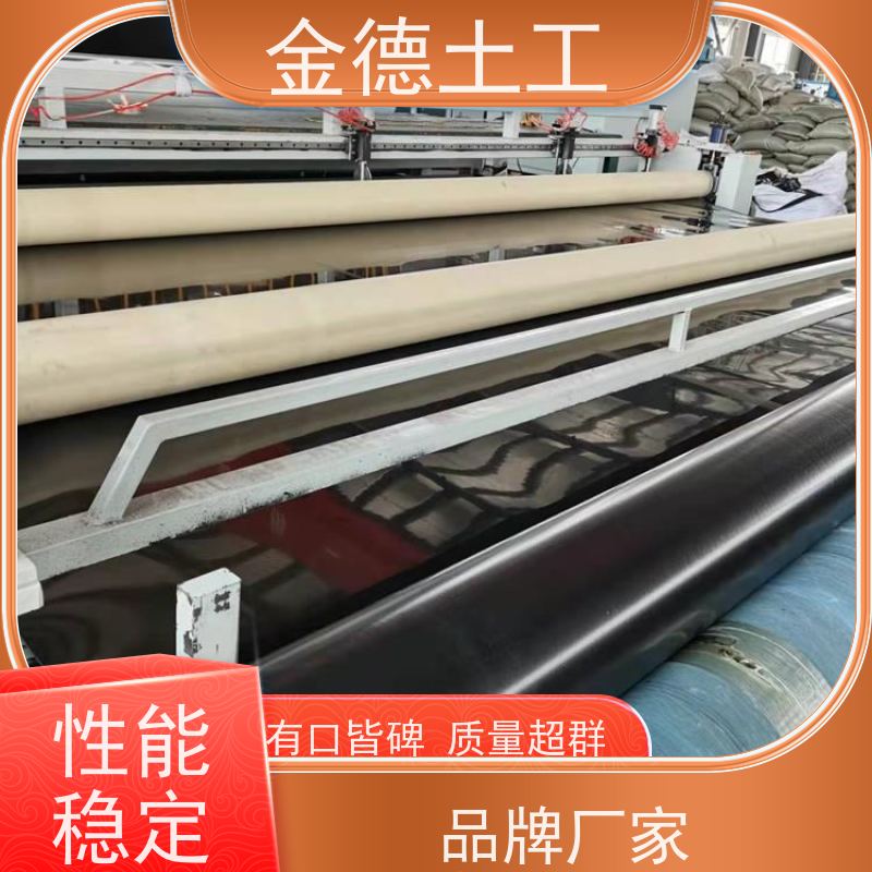  建标绿色HDPE土工膜2.0mm厚  隔断地面水入填埋黑膜