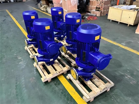 ISG type vertical wear-resistant and corrosion-resistant pipeline pump